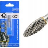 Frez pilnik do metalu 10x25mm węglik wolframu GEKO