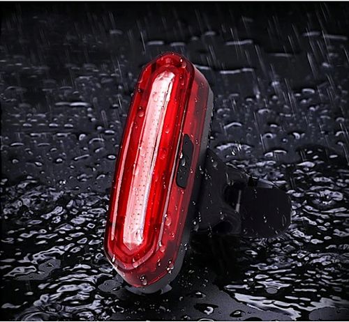 LAMPKA ROWEROWA TYLNA LAMPA NA ROWER AKUMULATOR TYŁ COB USB MOCNA 120LM ABS na Arena.pl