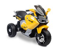 ELEKTRYCZNY MOTOCYKL POJAZD AKUMULATOROWY NITRO YELLOW ŻÓŁTY