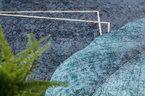 RUG/LU/ARLEN/LEAVES/BLUE/80x150 na Arena.pl