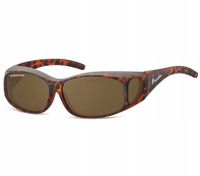 Okulary NAKŁADANE na KOREKCYJNE Polaryzacja PRZECIWSŁONECZNE UV400