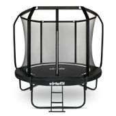Trampolina VirtuFit 251 cm z siatką – Premium fitness + bezpieczeństwo