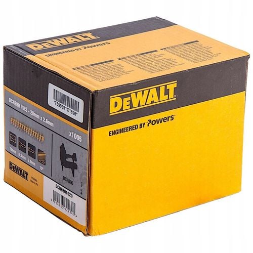 DEWALT DCN8901020 GWOŹDZIE NA TAŚMIE DO GWOŹDZIARKI DCN890 2.6x20mm na Arena.pl
