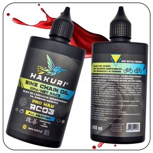 SMAR do ŁAŃCUCHA rowerowego ZESTAW warunki SUCHE MOKRE ZMIENNE + 4 Szczotki na Arena.pl