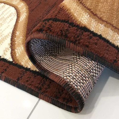 Dywany BCF Alfa 04N - brązowy 80 x 150 cm brązowy na Arena.pl