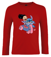 Koszulka z długim rękawem Lilo i Stich