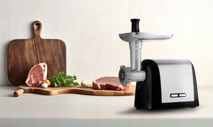 Maszynka do mielenia mięsa ZEEGMA szatkownica nadziewarka kiełbasy 3 sita zdjęcie 4