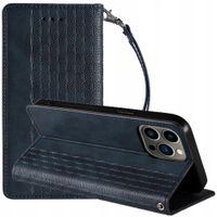 magnet strap case etui do iphone 12 pro pokrowiec portfel + mini