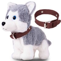 Interaktywny Piesek Pies Husky Sterowany Głosem