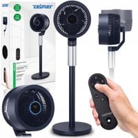 Wentylator stojący Zelmer ZRF550 Cyrkulator Oscylacja Timer Granatowy