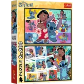 ND01_248019 PUZZLE 2x200 Wesole zycie Stitcha /Di