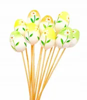 Jajka na piku jajeczka na stroik pisanki 12szt 4cm