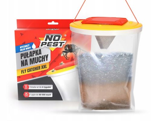 ŚRODEK WOREK PUŁAPKA NA MUCHY KOMARY OSY MESZKI NO PEST FLY CATCHER (3 SZT) na Arena.pl