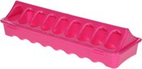Karmidło dla kur 30 cm x 9,5 cm, różowe, Kerbl
