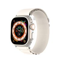 DUX DUCIS pasek GS nylonowy do Apple Watch 38 / 40 / 41 mm platynowy