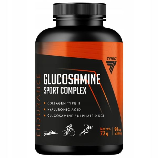 GLUKOZAMINA COMPLEX TREC KOLAGEN KWAS HIALURONOWY zdjęcie 1