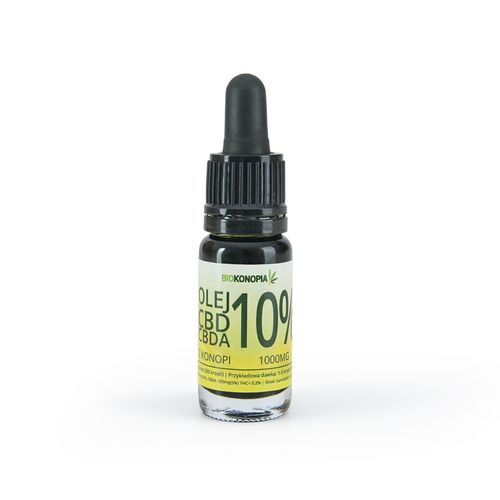 OLEJ KONOPNY CBD + CBDA 10% 10ml Biokonopia na Arena.pl