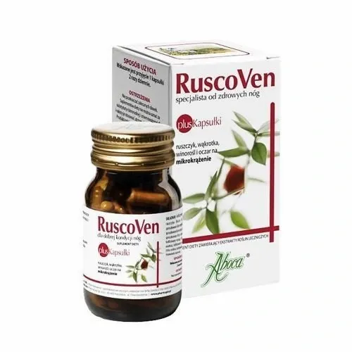 ABOCA - Ruscoven 60 kapsułek + Ruscoven Żel 100 ml na Arena.pl