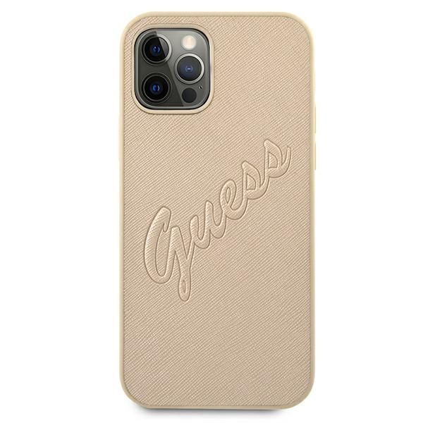 Etui Guess do iPhone 12 Pro Max, Złoty zdjęcie 3