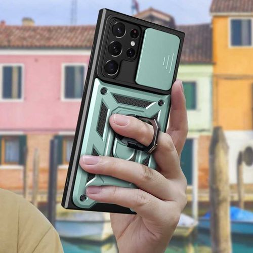 Spacecase Camring Galaxy S22 Ultra Green na Arena.pl