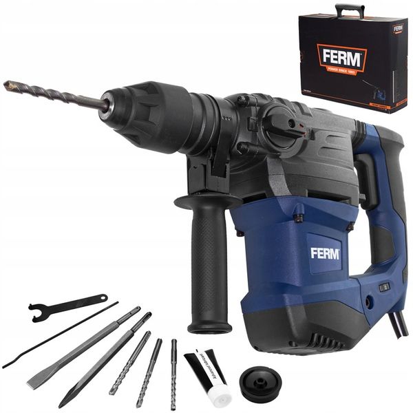 MŁOTOWIERTARKA MŁOT UDAROWY FERM 1500W 6J SDS+ zdjęcie 2