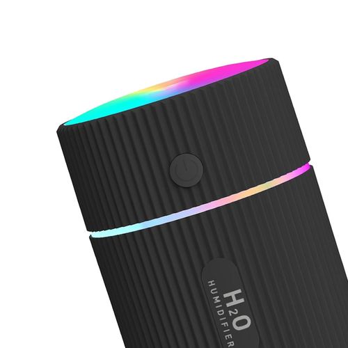 Nawilżacz powietrza dyfuzor zapachowy lampka nocna inhalacja czarny na Arena.pl