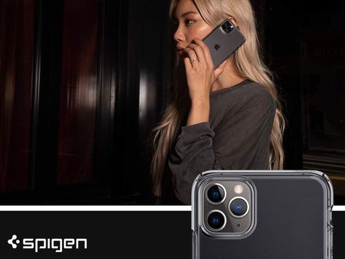 Etui Spigen Liquid Crystal do Apple iPhone 11 Pro Max Space Crystal - Szary na Arena.pl