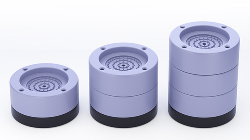 Podkładki antywibracyjne pod pralkę proste modułowe solidne komplet 4 sztuk na Arena.pl