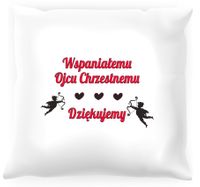 Poduszka -  Podziękowania dla ojca chrzestnego #04