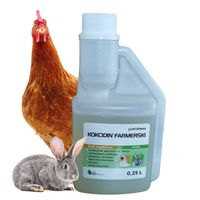 KOKCIDIN FARMERSKI zapobiega kokcydiozie u kur i królików odporność 250ml