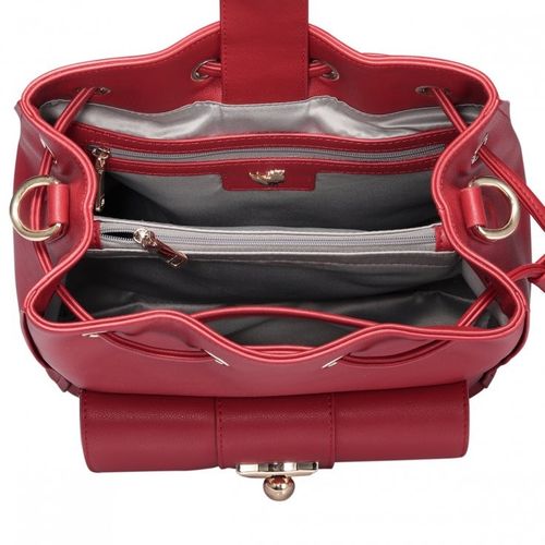 Nucelle ściągany czerwony worek na Arena.pl