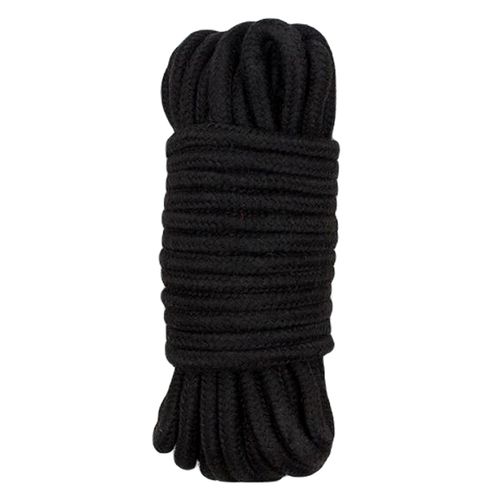 czarny sznur do krępowania. linka do zabaw bdsm. na Arena.pl