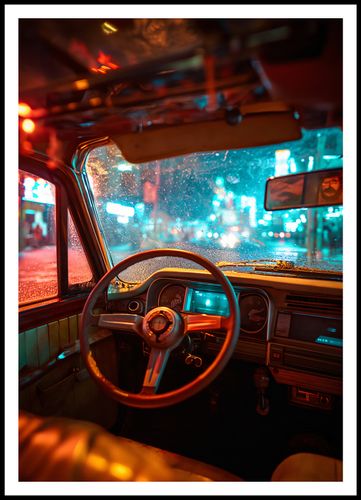 Plakat 70x100cm Nocny Kierowca na Arena.pl