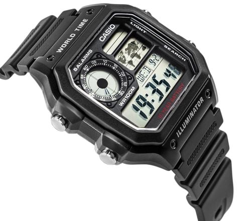 zegarek męski casio ae-1200wh-1avdf + box na Arena.pl