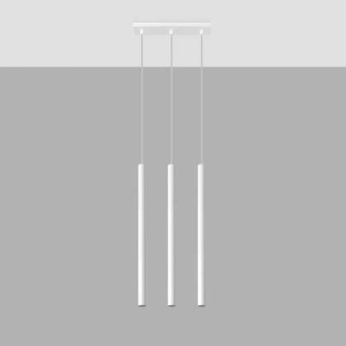 Lampa wisząca PASTELO 3 biała na Arena.pl