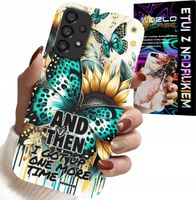 ETUI DO SAMSUNG A52 / A52S - AND THEN I GOT UP, KOBIECE WZORY + FOLIA