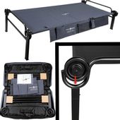 Łóżko polowe ławka Disc-O-Bed ONE XLT z boczną kieszenią