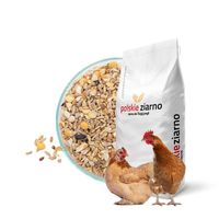 Naturalna pasza dla kur NIOSKA - kolendra + len - 20KG