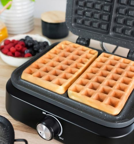 GOFROWNICA 2 DUŻE CHRUPIĄCE GOFRY MOCNA SMART MARMURKOWA POWŁOKA na Arena.pl