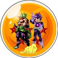 Opłatek na tort DRAGON BALL Postać Bajka Tekst Gratis