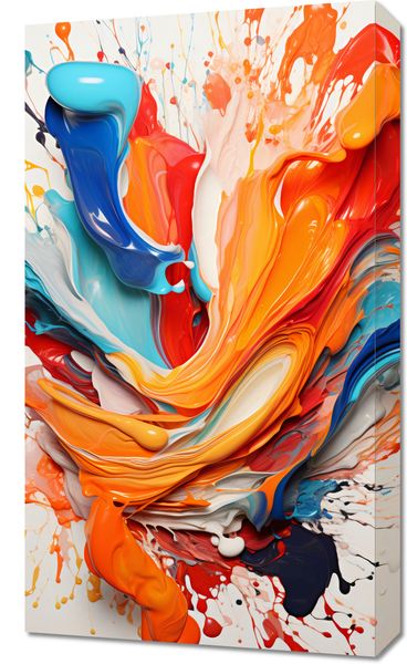 Obraz 40x70cm Taneczne Fale zdjęcie 1