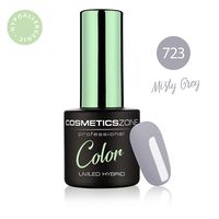 Cosmetics Zone Lakier hybrydowy hipoalergiczny jasny szary 7ml – 723