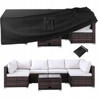 Pokrowiec plandeka na meble ogrodowe stół duży wodoodporny wysokiej