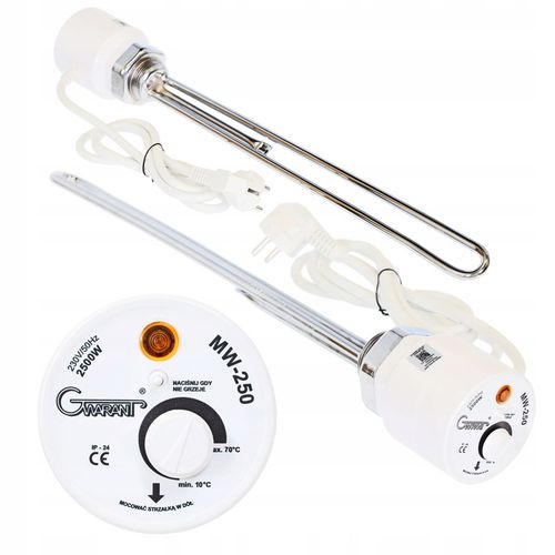 Grzałka do bojlera z termostatem 2,5kW 2500W 6/4 na Arena.pl
