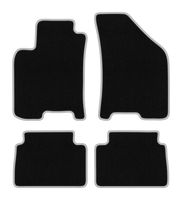 Dywaniki welurowe CARLUX-SILVER do Daewoo Lanos 1997-2004