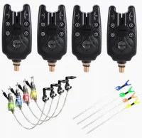 SYGNALIZATOR WODOODPORNY WĘDKARSKI DIODY LED + HANGER ELEKTRYCZNY+ PODPÓRKA