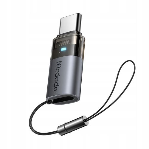 mcdodo adapter przejściówka usb-c usb typ c do lightning iphone 17 pro led na Arena.pl