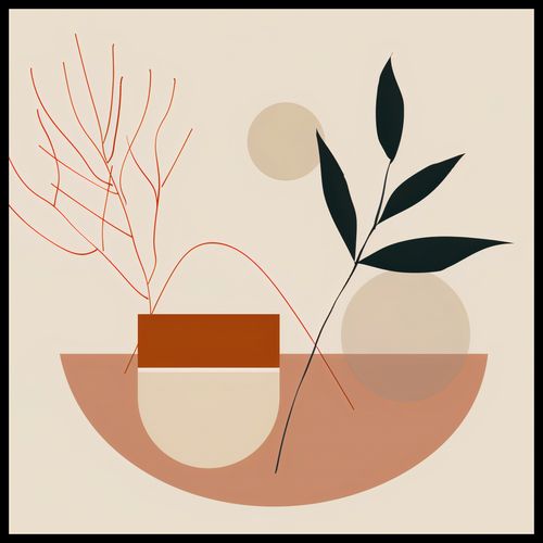 Plakat 90x90cm Botaniczna Przymiarka na Arena.pl