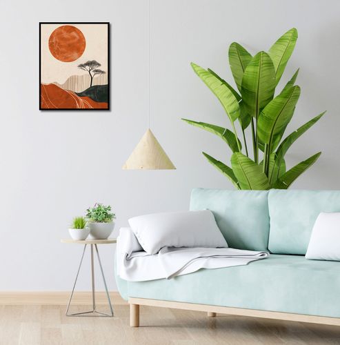 Plakat 40x50cm Afrykański Zachód Słońca na Arena.pl