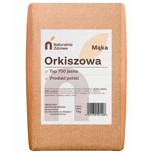 MĄKA ORKISZOWA JASNA TYP 700 10KG zdjęcie 1